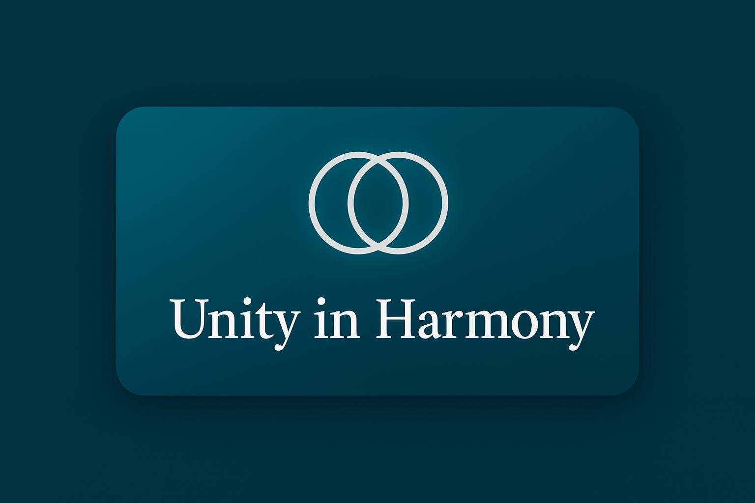 Unity in Harmony
